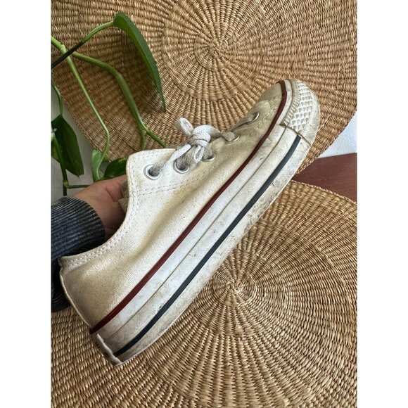 Converse women’s size 6 men’s size 4 white sneakers - Picture 6 of 11